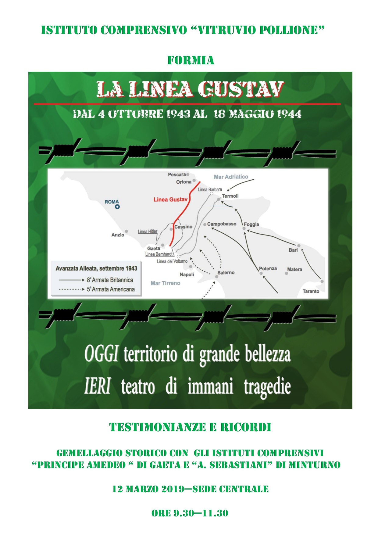 Linea Gustav - Pollione