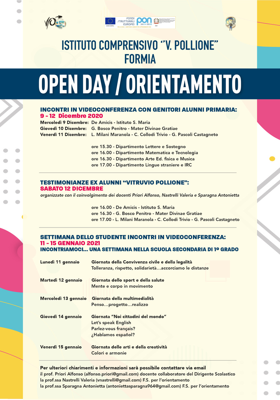 OPEN DAY POLLIONE 2021